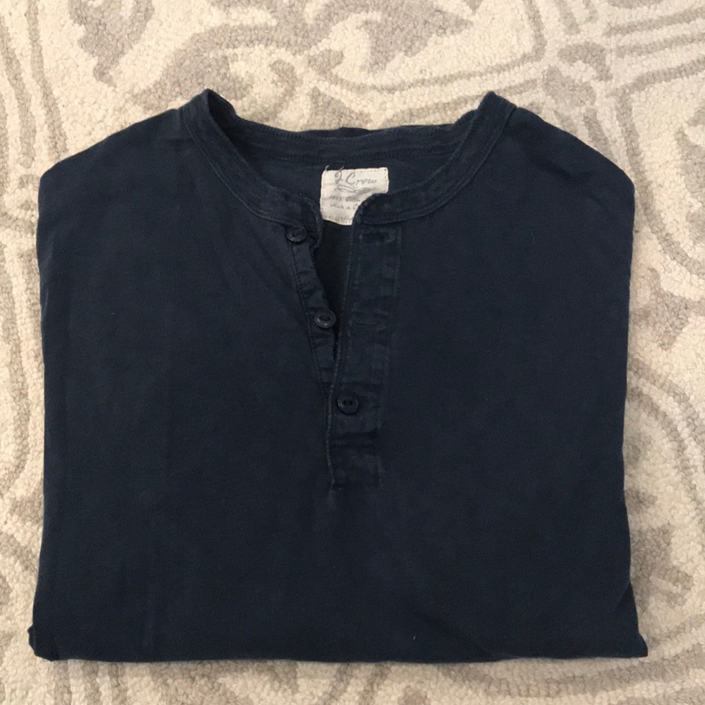 J.Crew Navy Long Sleeve